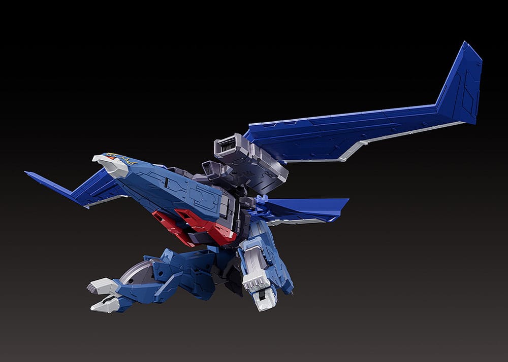 Dancouga - Super Beast Machine God Maqueta Diecast / PVC Figura The Gattai Black Wing 20 cm