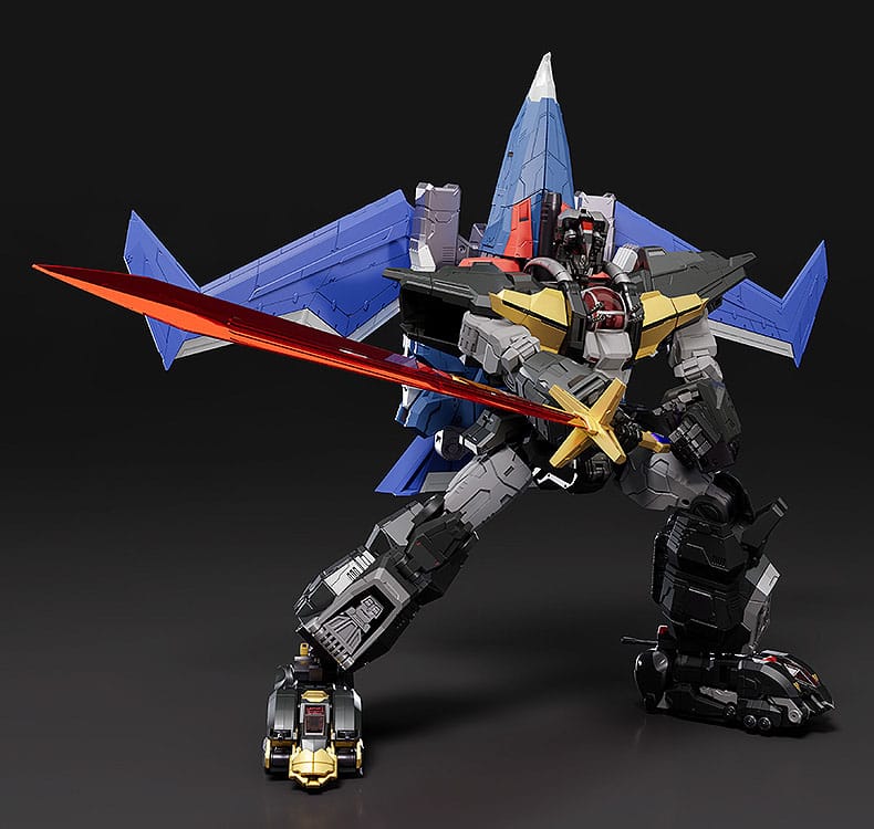 Dancouga - Super Beast Machine God Maqueta Diecast / PVC Figura The Gattai Black Wing 20 cm