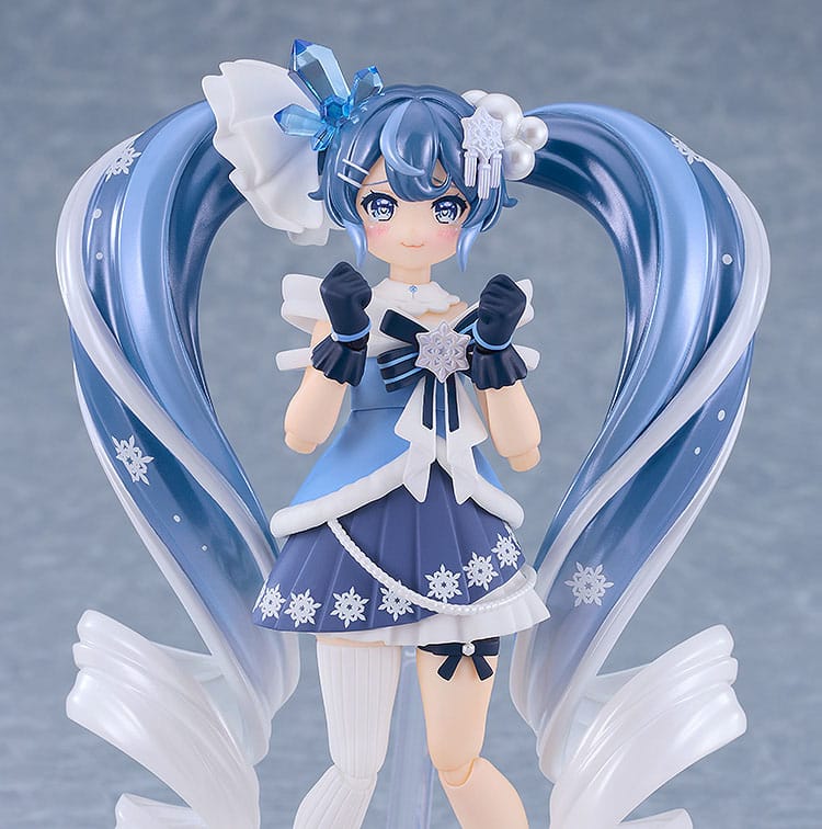 Character Vocal Series 01: Hatsune Miku Figura Figma Snow Miku: Crystal Snow Ver. 13 cm