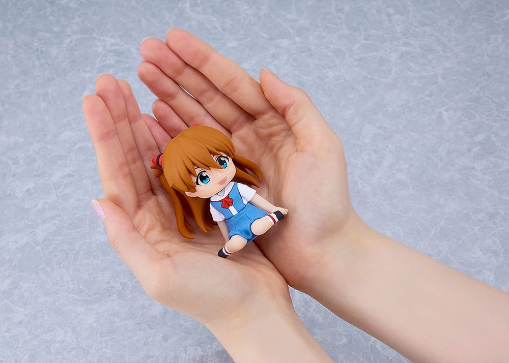 Rebuild of Evangelion Figura mini Rubber Mascot Nendroid Plus Asuka Shikinami Langley 8 cm