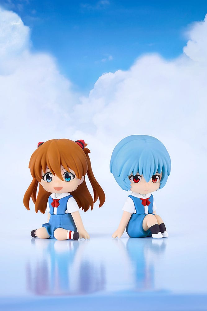 Rebuild of Evangelion Figura mini Rubber Mascot Nendroid Plus Asuka Shikinami Langley 8 cm