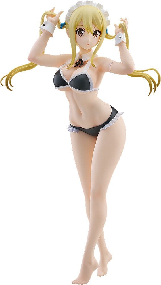 Fairy Tail 100 Years Quest Estatua PVC Pop Up Parade Beach Queens Lucy Heartfilia: Virgo Form Swimsuit Ver. L Size 23 cm Frikytopia