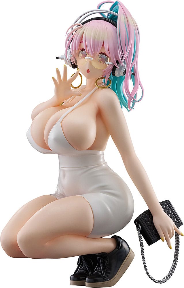 Super Sonico Estatua PVC Pop Up Parade Super Sonico: 15th Mini Dress Ver. L Size 20 cm Frikytopia
