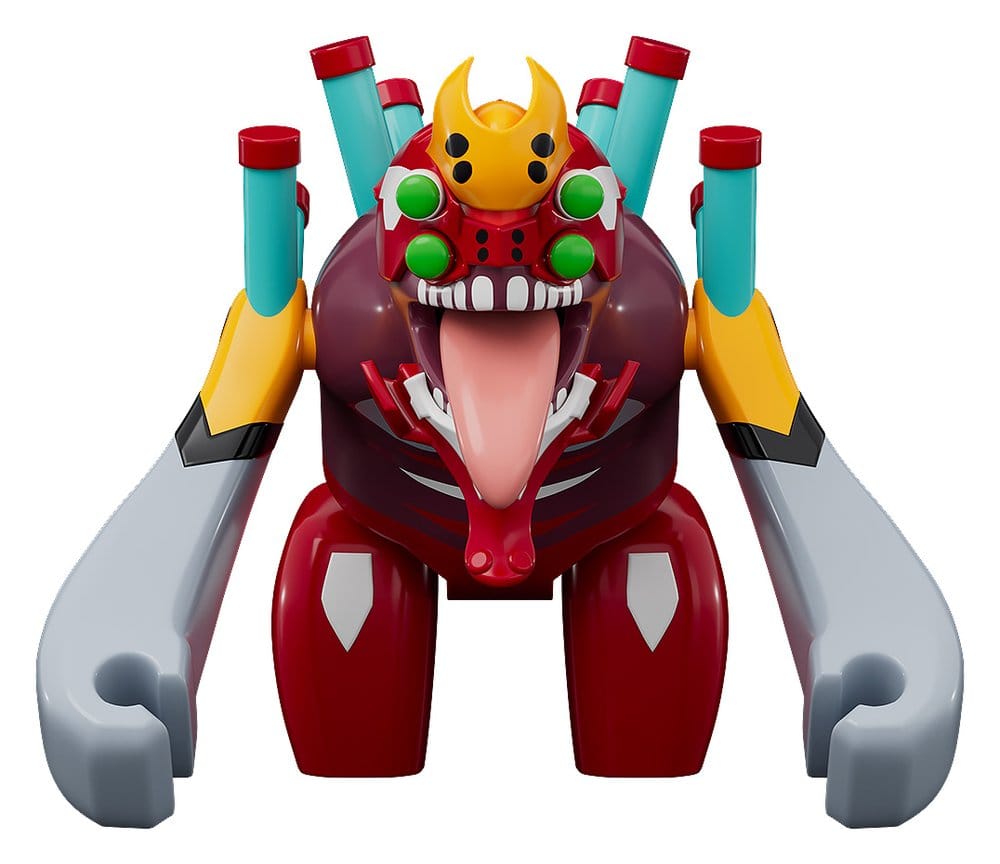 Rebuild of Evangelion Brickroid Figura Mini Evangelion Unit 02 Beast Form 2nd Phase (Type 1) 4 cm Frikytopia