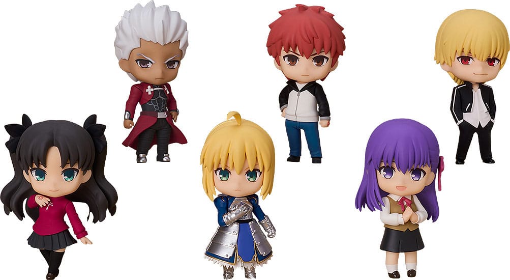 Fate/Stay Night Minifiguras Nendoroid Surprise 7 cm Heroes vs Villains Expositor (6) Frikytopia