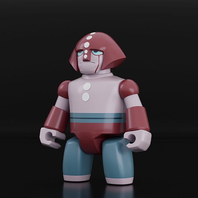 Mazinger Z Figura Brickroid Mechanical Beasts Set 1 5 cm