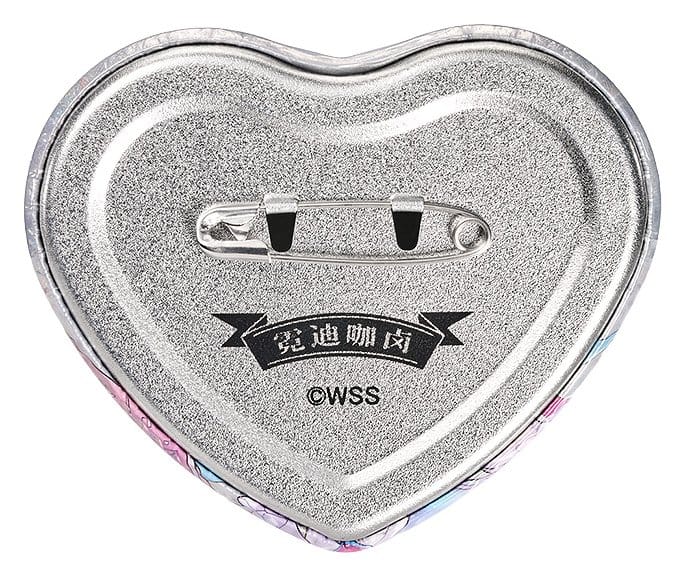 Needy Streamer Overload Needy Streamer Chinese Restaurant Series Heart-Shaped chapa OMGkawaiiAngel 7 x 6 cm