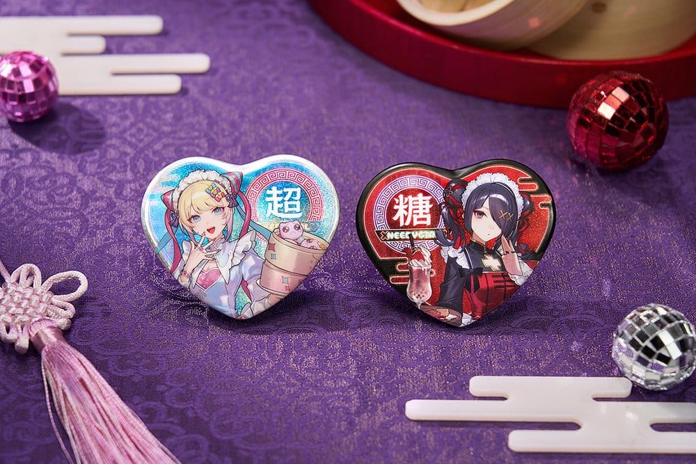 Needy Streamer Overload Needy Streamer Chinese Restaurant Series Heart-Shaped chapa Ame