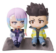 Cyberpunk: Edgerunners Pack de 2 Figuras PVC Qset+ David & Lucy 8 cm