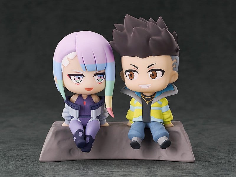 Cyberpunk: Edgerunners Pack de 2 Figuras PVC Qset+ David & Lucy 8 cm