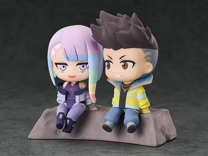 Cyberpunk: Edgerunners Pack de 2 Figuras PVC Qset+ David & Lucy 8 cm