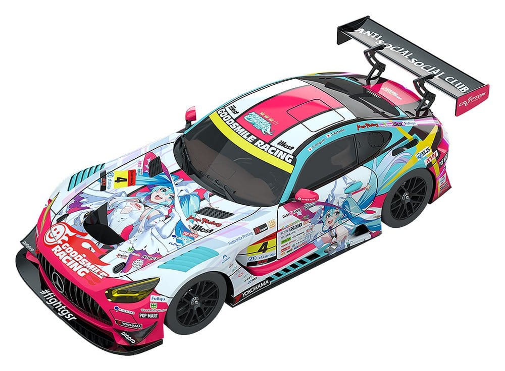Hatsune Miku GT Project Vehículo 1/64 AMG 2024 Season Opening Ver. 7 cm