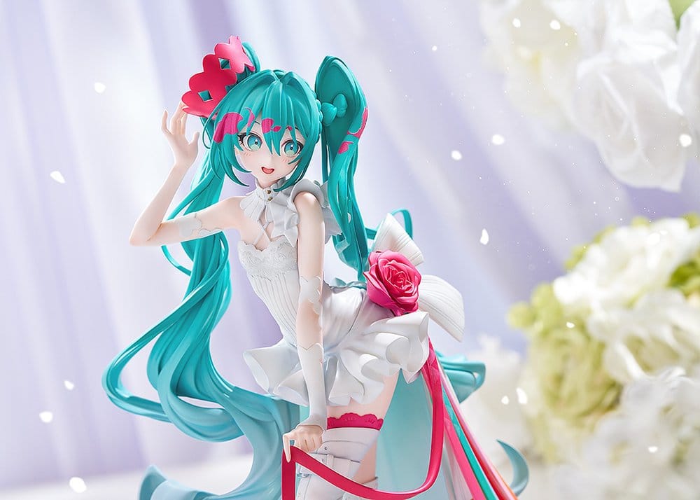 Hatsune Miku GT Project G.S. Collection Figura PVC 1/7 Racing Miku 15th "Rhapsody" 2010-2025 27 cm