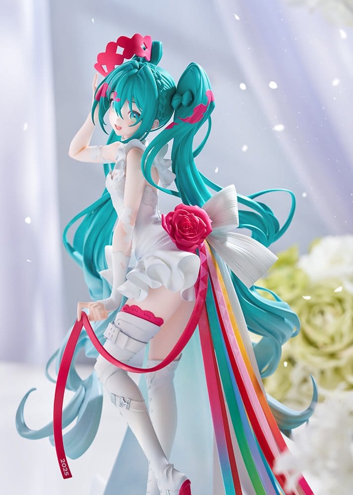 Hatsune Miku GT Project G.S. Collection Figura PVC 1/7 Racing Miku 15th "Rhapsody" 2010-2025 27 cm