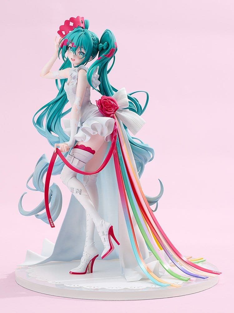 Hatsune Miku GT Project G.S. Collection Figura PVC 1/7 Racing Miku 15th "Rhapsody" 2010-2025 27 cm