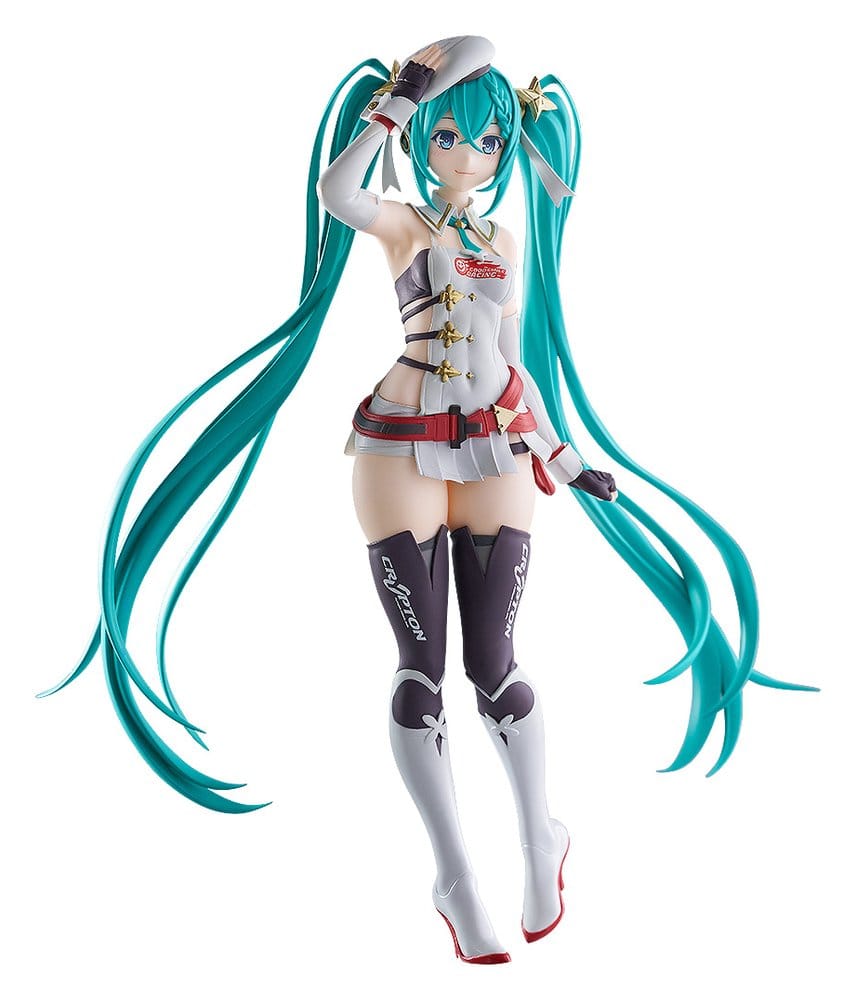Hatsune Miku GT Project Pop Up Parade Figura PVC Racing Miku: 2023 Ver. 17 cm