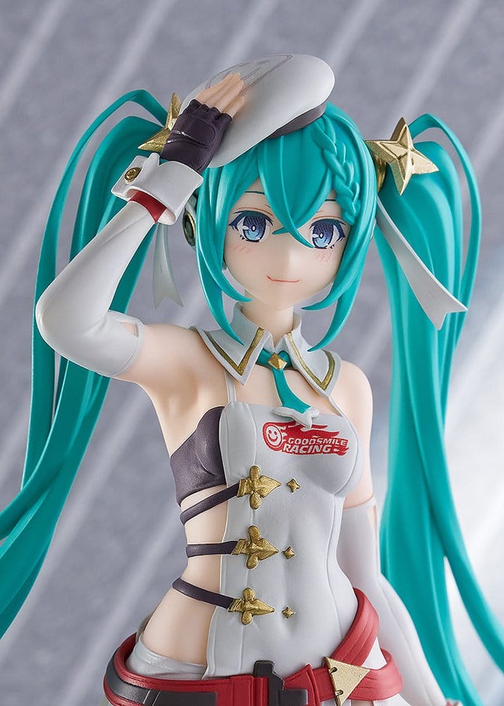 Hatsune Miku GT Project Pop Up Parade Figura PVC Racing Miku: 2023 Ver. 17 cm