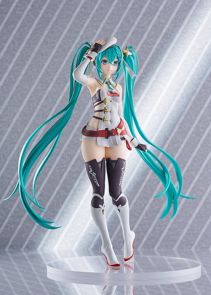 Hatsune Miku GT Project Pop Up Parade Figura PVC Racing Miku: 2023 Ver. 17 cm