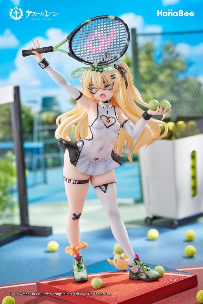 Azur Lane Figura PVC 1/6 Bache: Showy Sports Star Deluxe Edition 27 cm