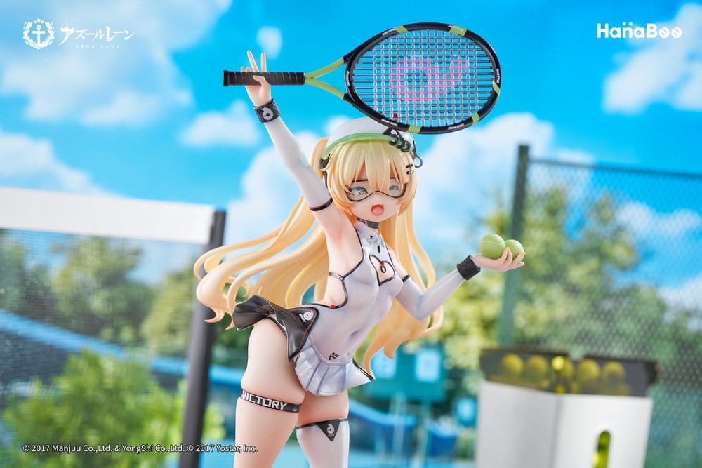 Azur Lane Figura PVC 1/6 Bache: Showy Sports Star Deluxe Edition 27 cm