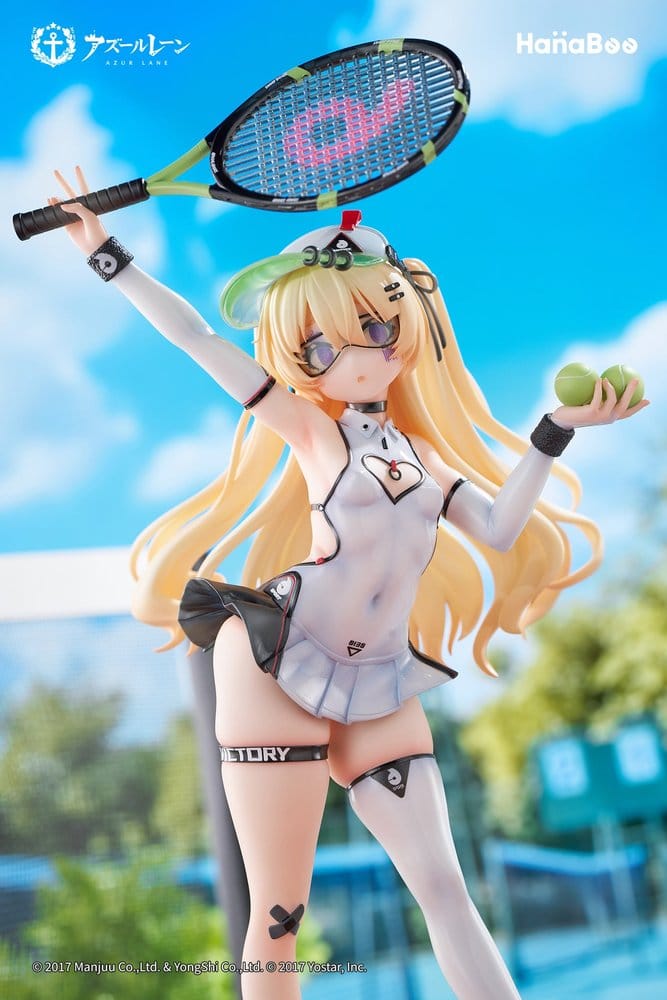 Azur Lane Figura PVC 1/6 Bache: Showy Sports Star Deluxe Edition 27 cm