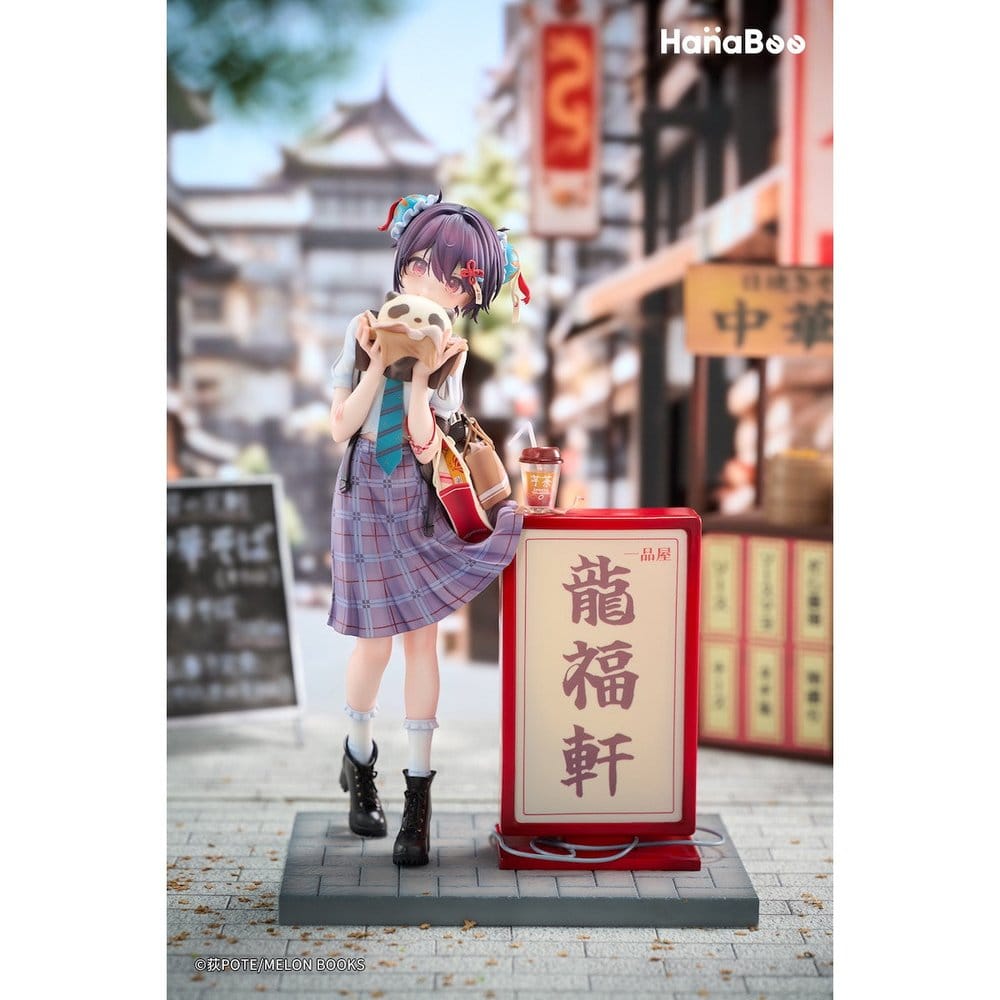 Original Character Figura PVC 1/6 Panda Nikuman-chan Illustrated by Ogipote 26 cm