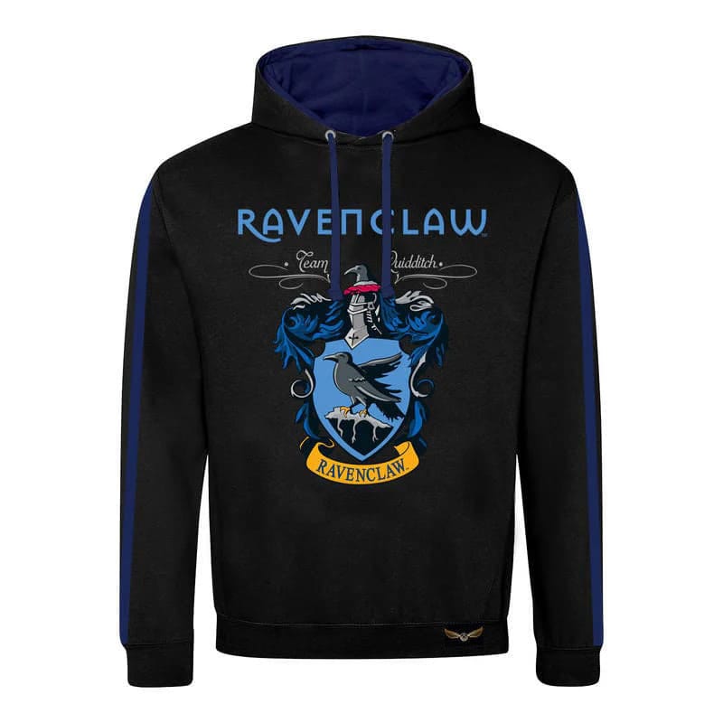 Harry Potter Sudadera capucha Property of Ravenclaw talla S Frikytopia