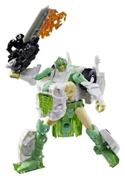 Transformers Generations War for Cybertron: Siege Deluxe Class Figura WFC-S15 Autobot Greenlight & Battle Masters Dazzlestrike 14 cm