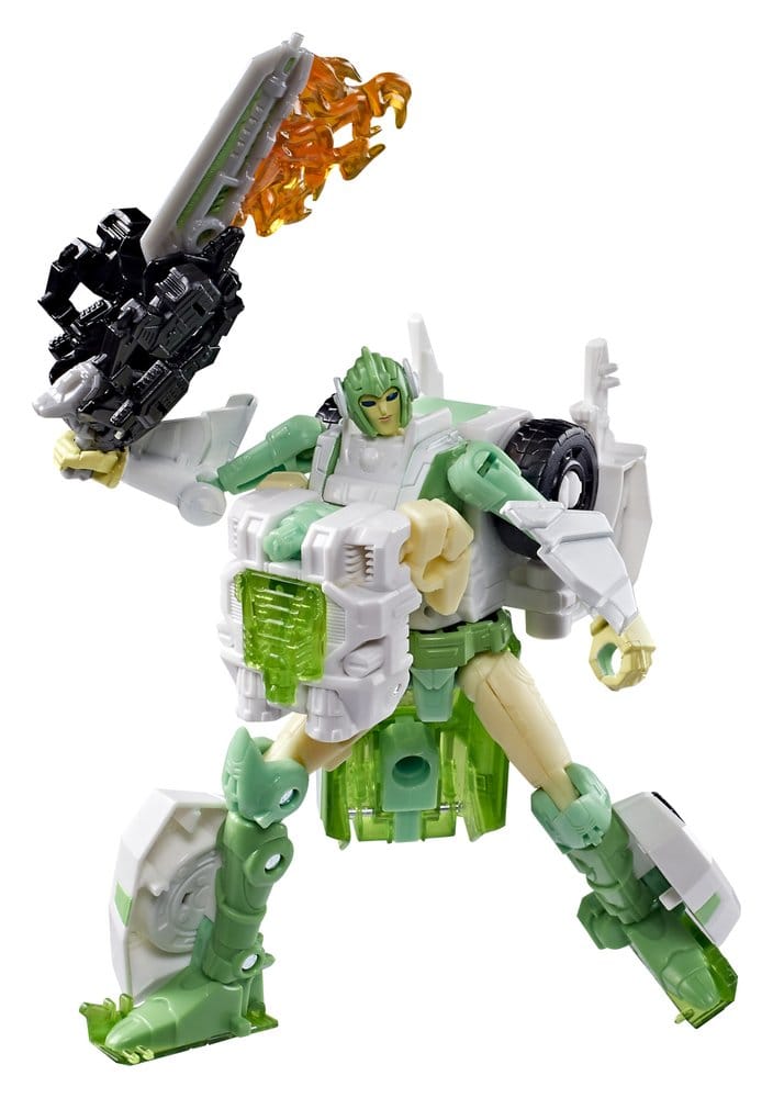 Transformers Generations War for Cybertron: Siege Deluxe Class Figura WFC-S15 Autobot Greenlight & Battle Masters Dazzlestrike 14 cm Frikytopia