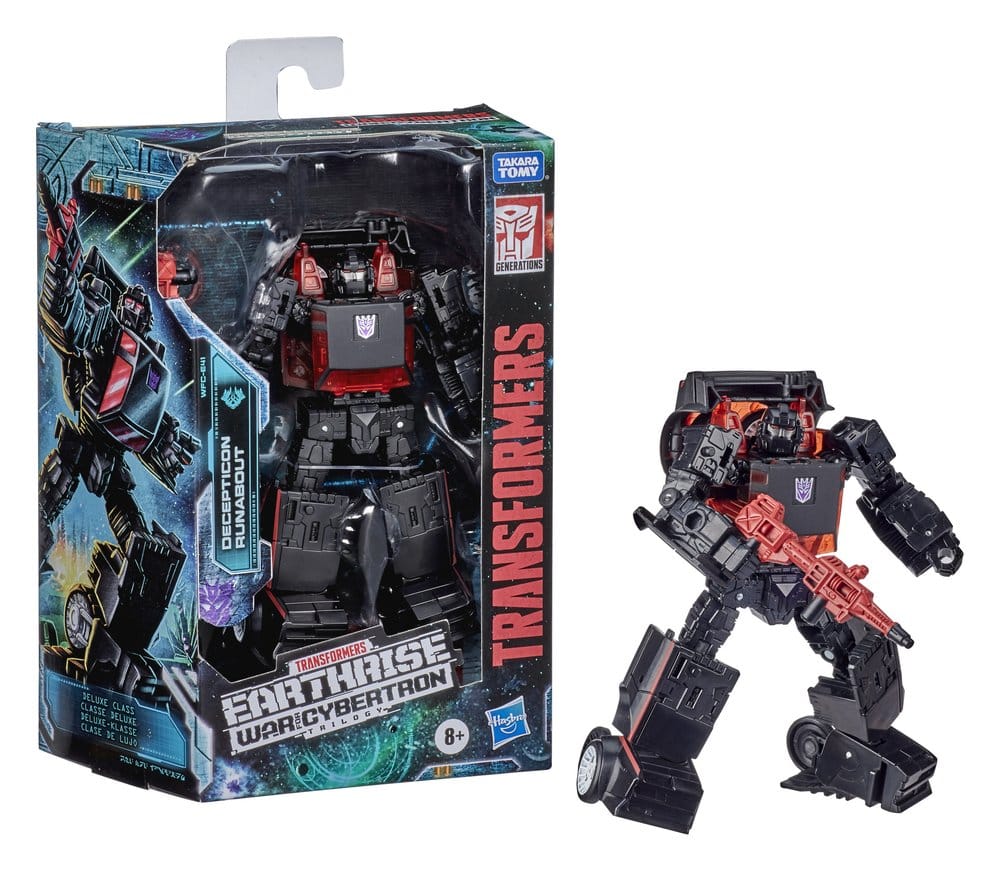 Transformers Generations War for Cybertron: Earthrise Deluxe Class Figura Decepticon Runabout WFC-E41 14 cm