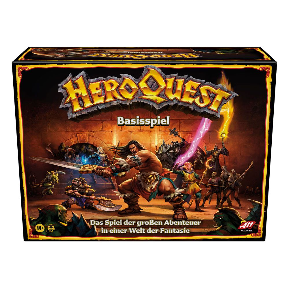 HeroQuest Juego de Mesa Basisspiel alemán