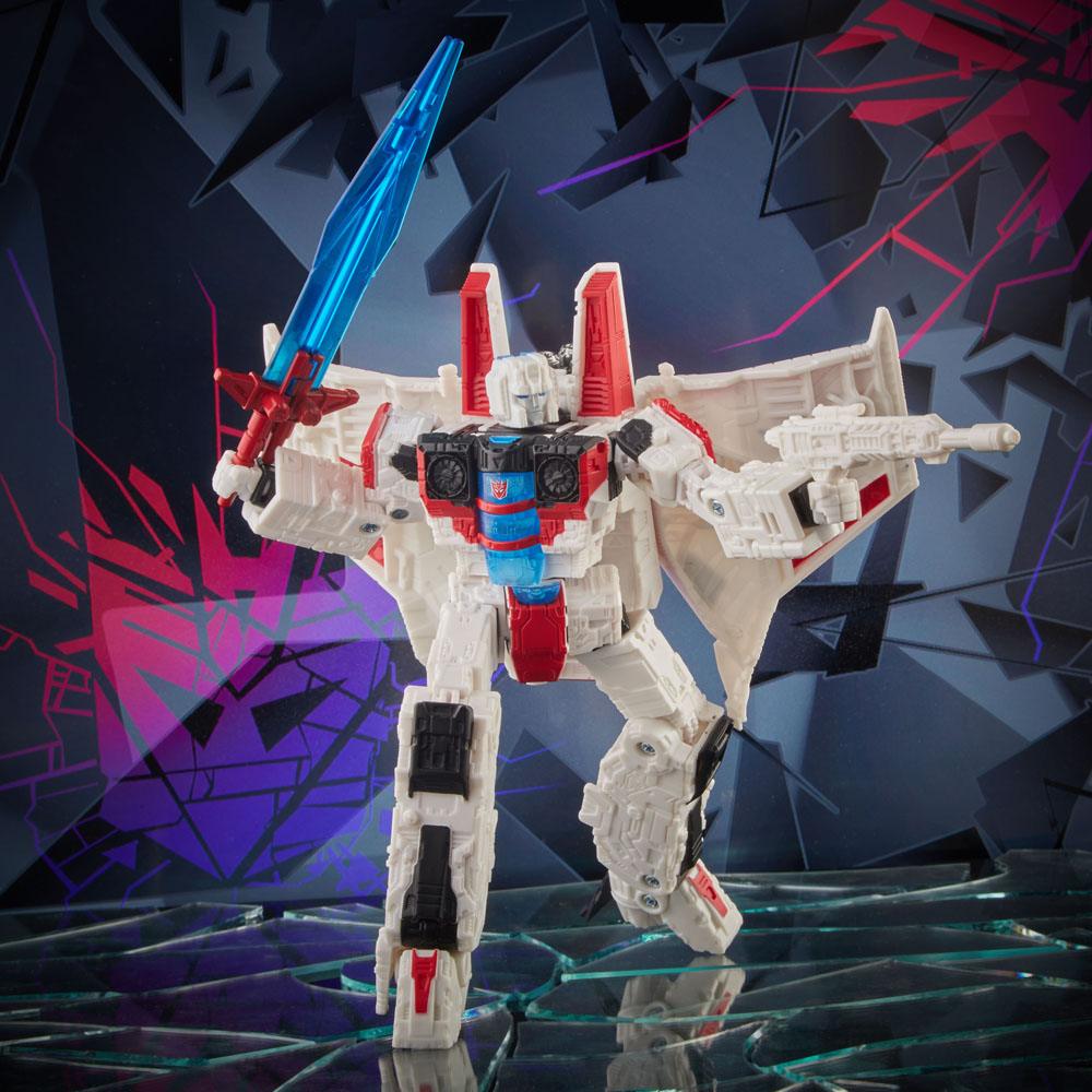 Transformers: Shattered Glass Voyager Class Figura Starscream 18 cm