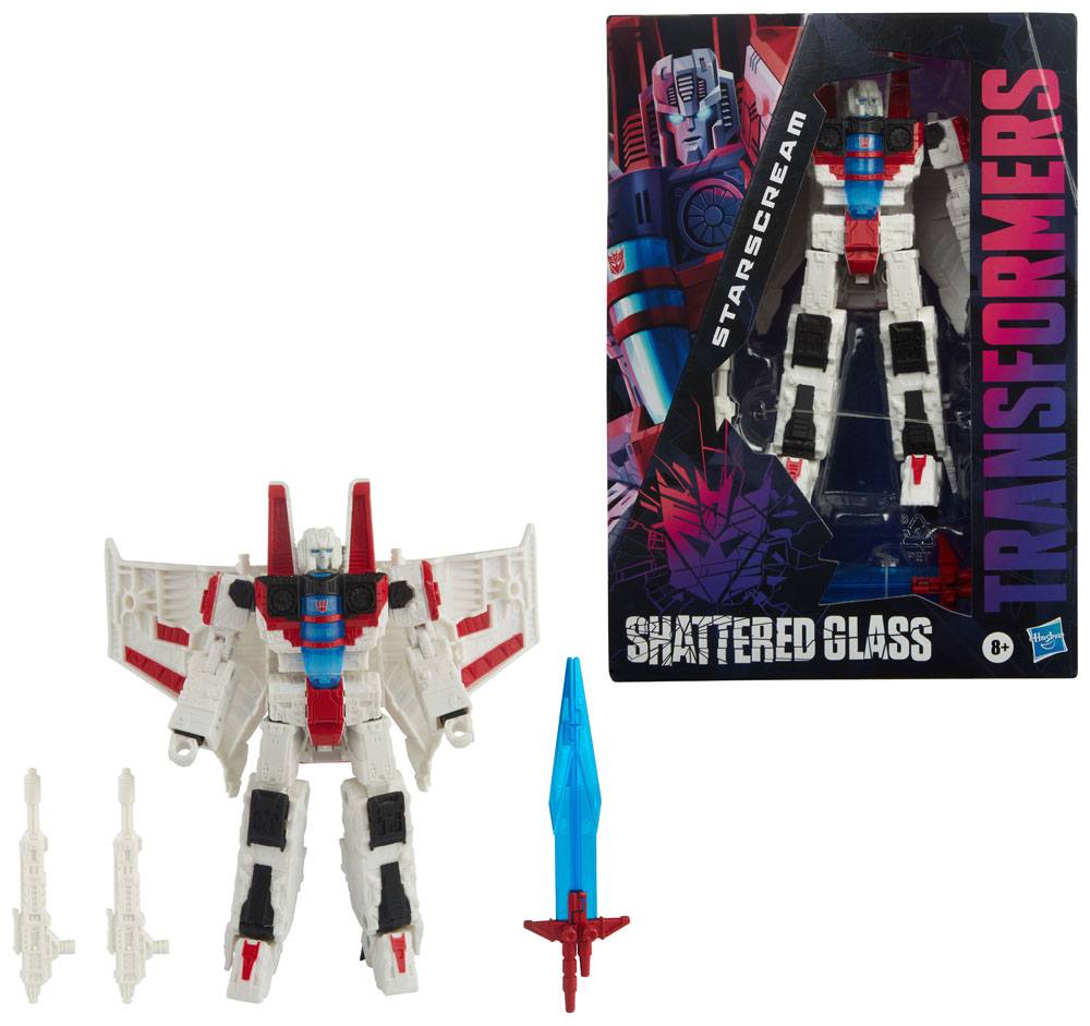 Transformers: Shattered Glass Voyager Class Figura Starscream 18 cm