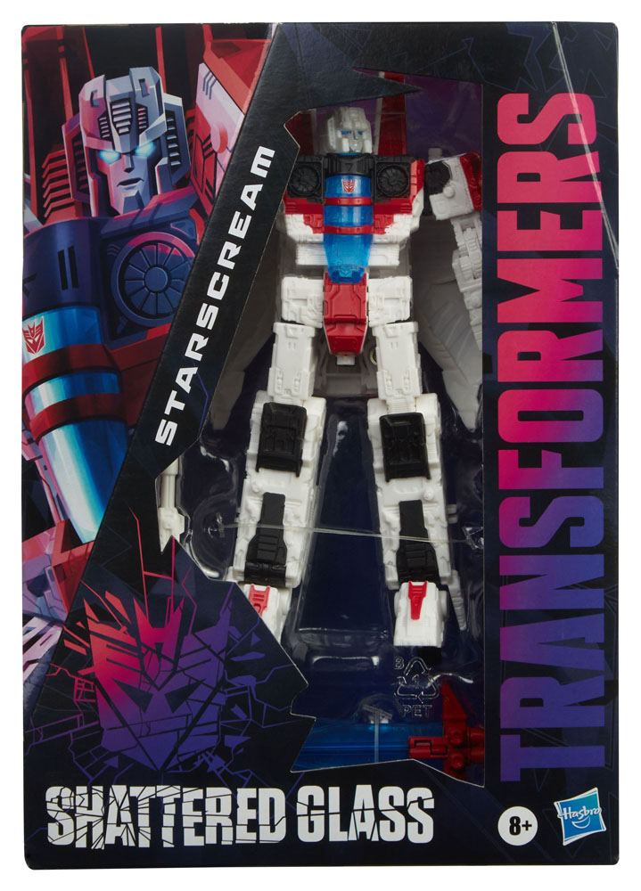 Transformers: Shattered Glass Voyager Class Figura Starscream 18 cm