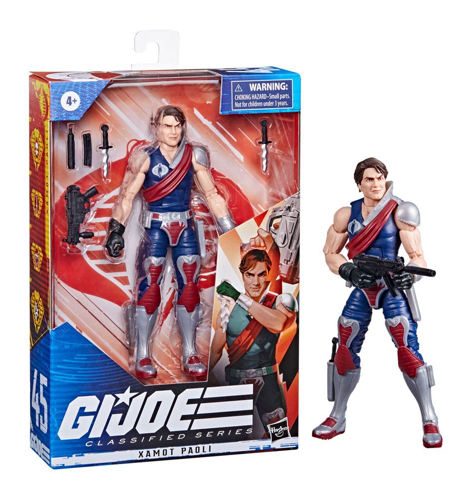 G.I. Joe Classified Series Figura 2023 Xamot Paoli 15 cm