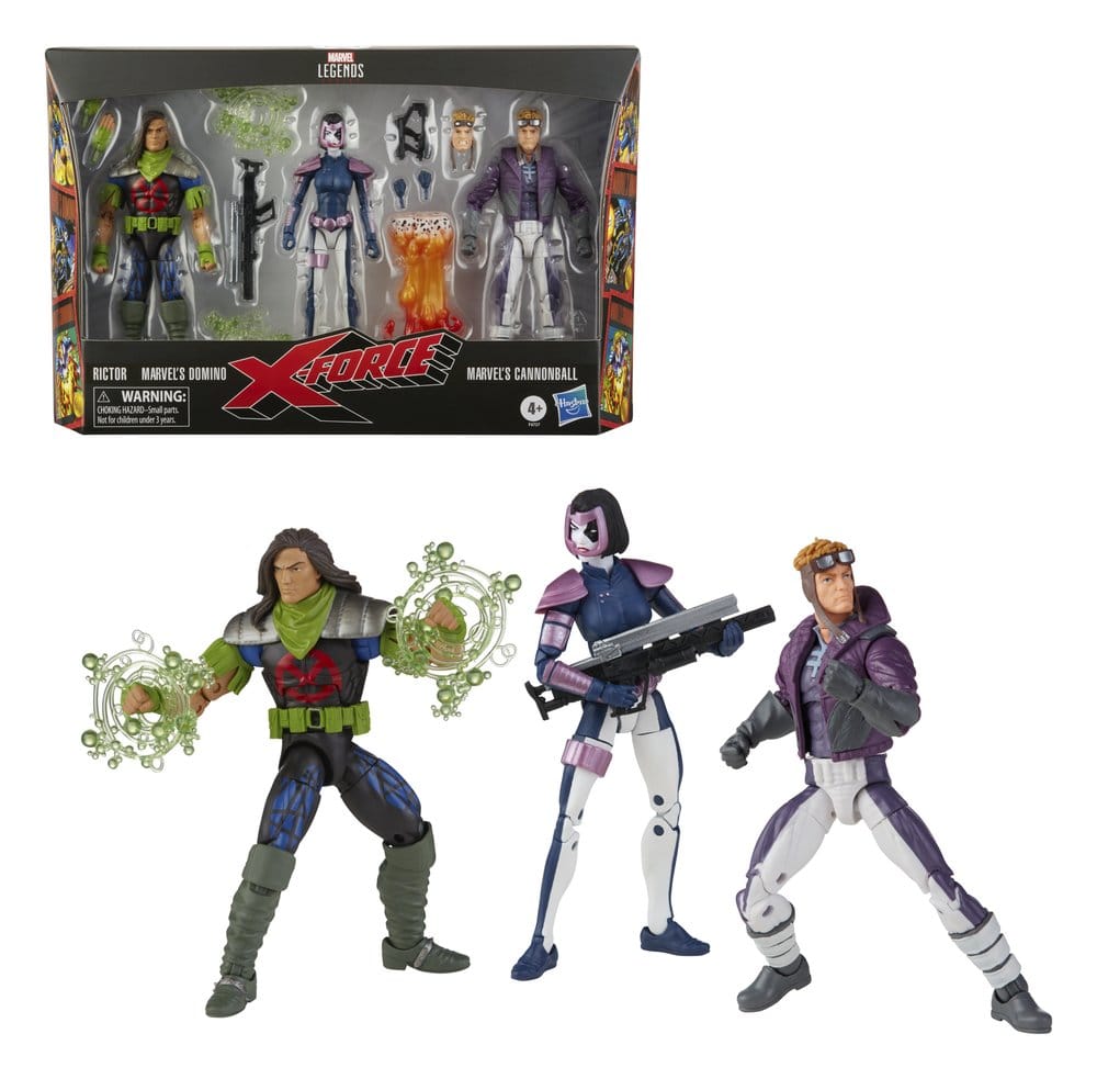 Marvel Legends Pack de 3 Figuras X-Force 15 cm