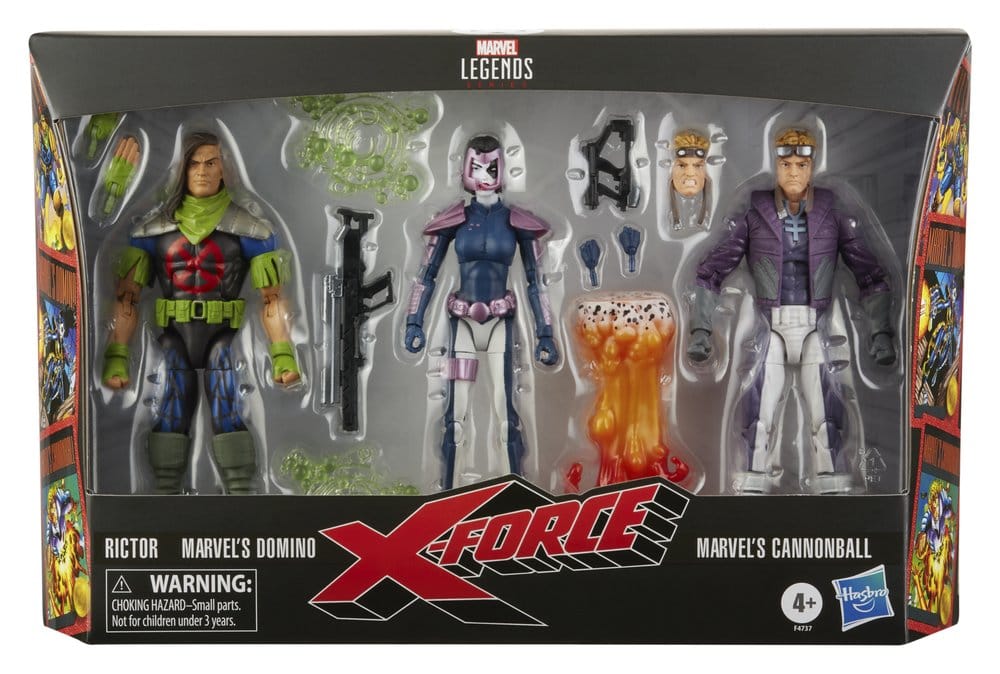 Marvel Legends Pack de 3 Figuras X-Force 15 cm