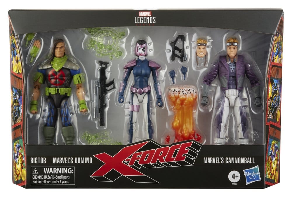 Marvel Legends Pack de 3 Figuras X-Force 15 cm