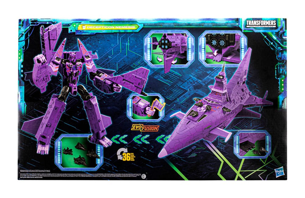 Transformers Generations Legacy Evolution Titan Class Action Figura Decepticon Nemesis 60 cm