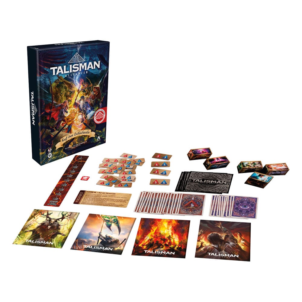 Talisman: Allianzen Expansión del Juego de Mesa Ruf des Schicksals *Edición Aléman*