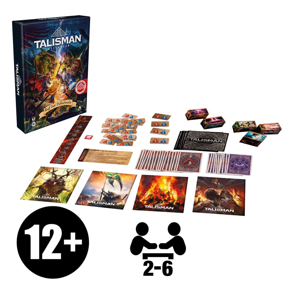 Talisman: Allianzen Expansión del Juego de Mesa Ruf des Schicksals *Edición Aléman*