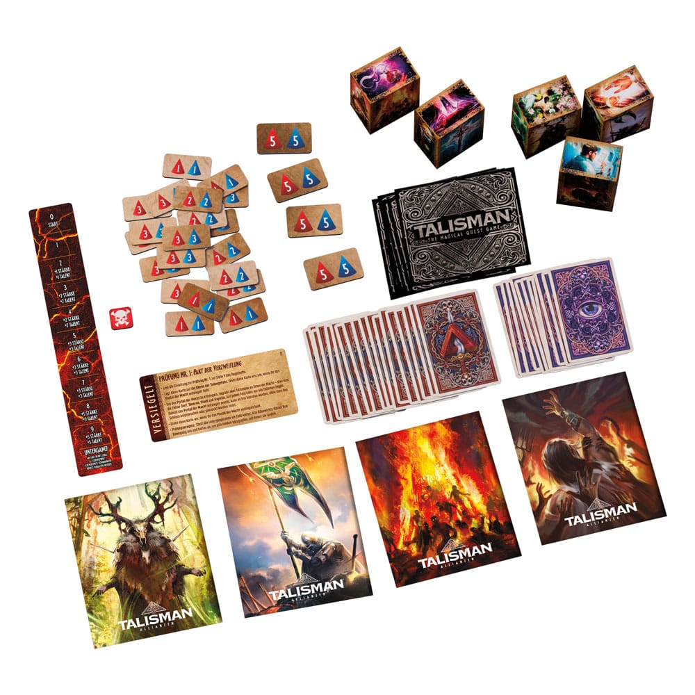 Talisman: Allianzen Expansión del Juego de Mesa Ruf des Schicksals *Edición Aléman*