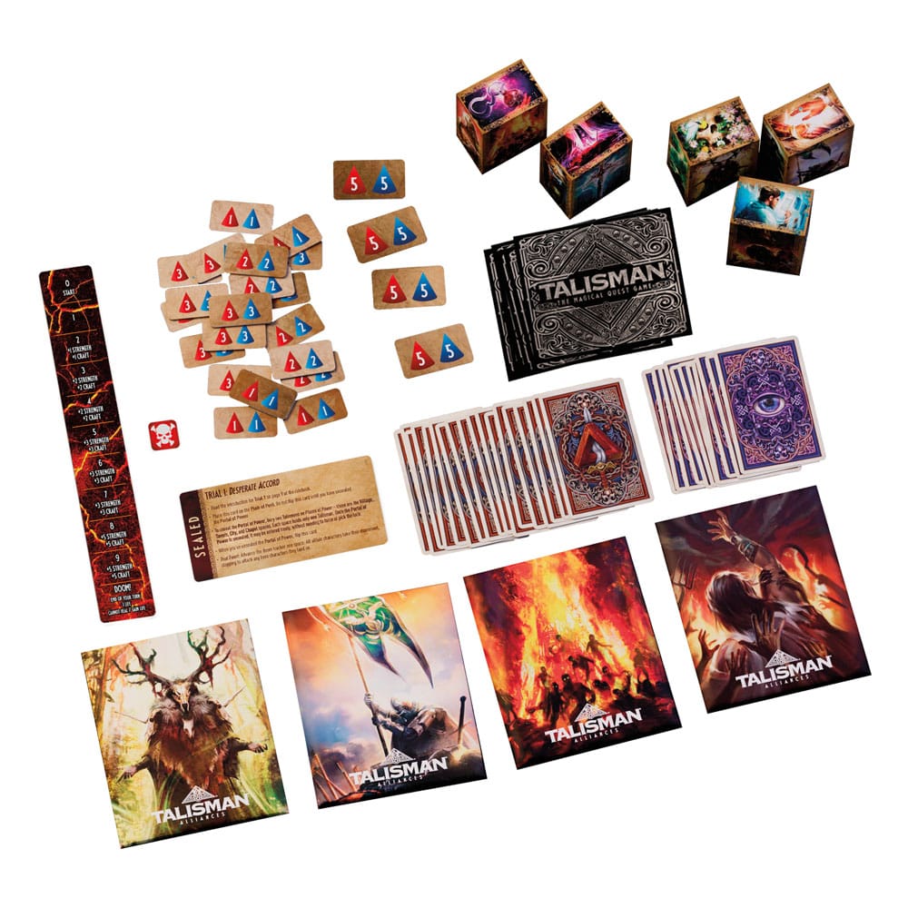 Talisman: Alliances Expansión del Juego de Mesa Fate Beckons *Edición Inglés*