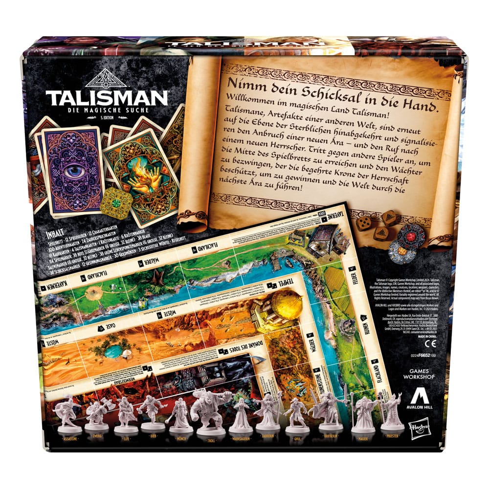 Talisman: Die magische Suche - 5. Edition Juego de Mesa *Edición Aléman*