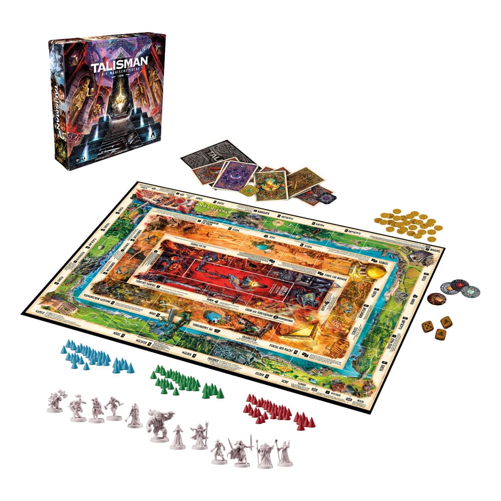 Talisman: Die magische Suche - 5. Edition Juego de Mesa *Edición Aléman*