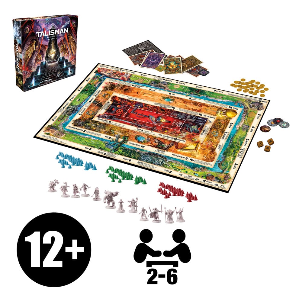 Talisman: Die magische Suche - 5. Edition Juego de Mesa *Edición Aléman*