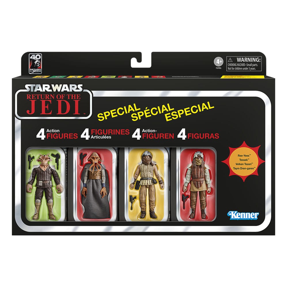 Set 4 figuras Return Of The Jedi Star Wars 10cm