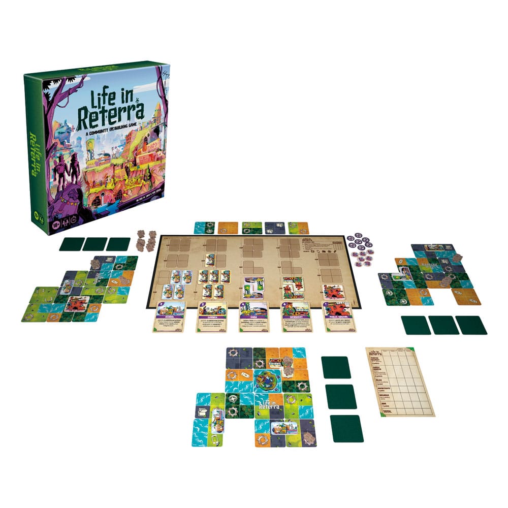 Life in Reterra Juego de Mesa *Edición Inglés*