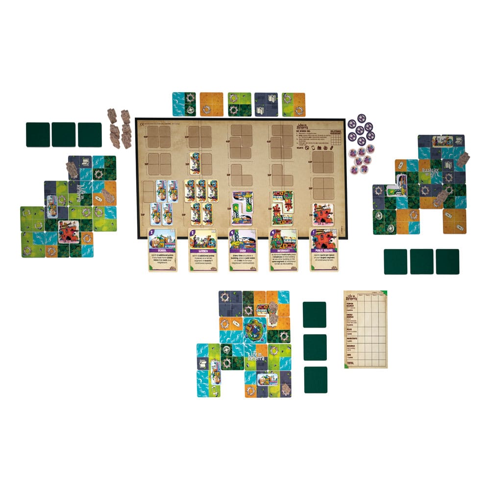 Life in Reterra Juego de Mesa *Edición Inglés*