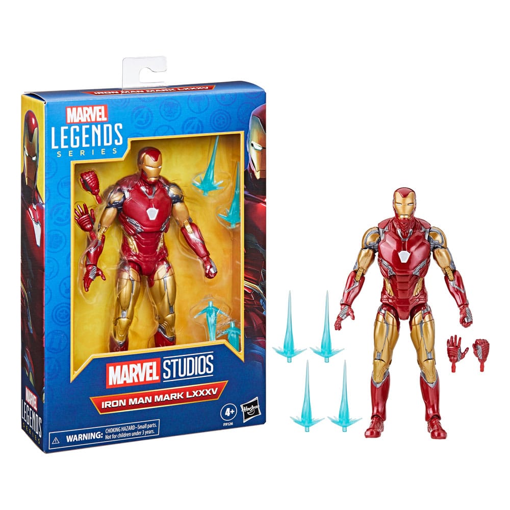 Figura hasbro marvel legends series iron man mark lxxxv